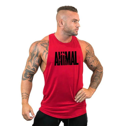 Men Fitness Clothing Men's Bodybuilding Tank
