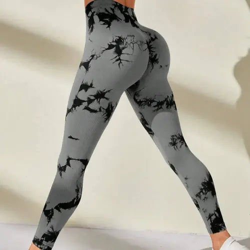 High Waist Tie Dye Leggings Women AliExpress