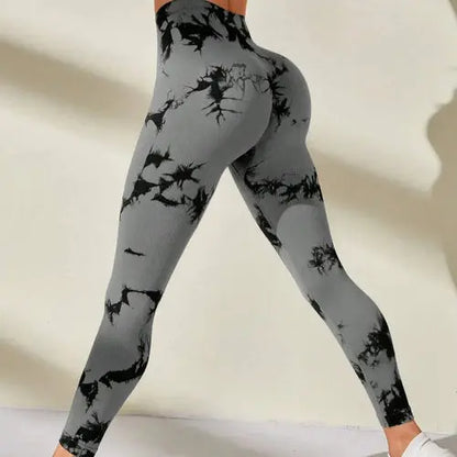 High Waist Tie Dye Leggings Women AliExpress