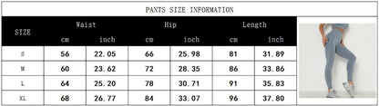 Seamless Yoga Pants Yellow Angel