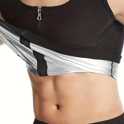 1pcs Sauna Sweat Suits Shirt Vest Waist Trainer AliExpress