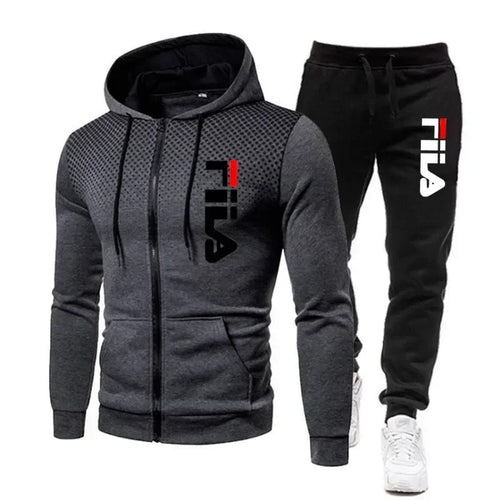 New men's casual jogging fitness sportswear set