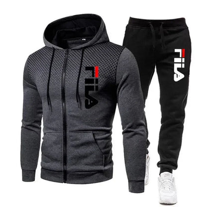 New men's casual jogging fitness sportswear set
