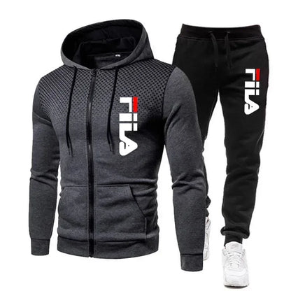 New men's casual jogging fitness sportswear set