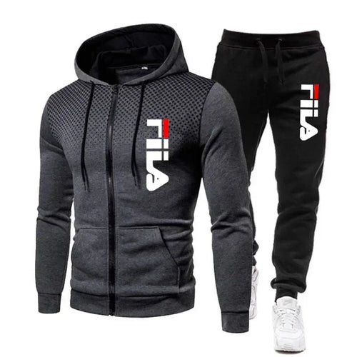New men's casual jogging fitness sportswear set