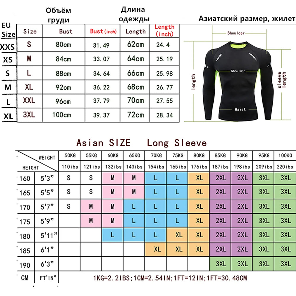 Quick-drying Tight Long-sleeved T-shirt