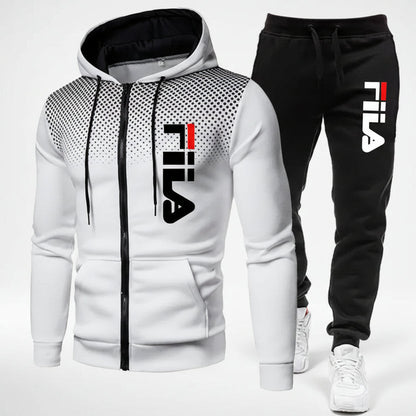 New men's casual jogging fitness sportswear set