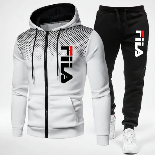 New men's casual jogging fitness sportswear set AliExpress