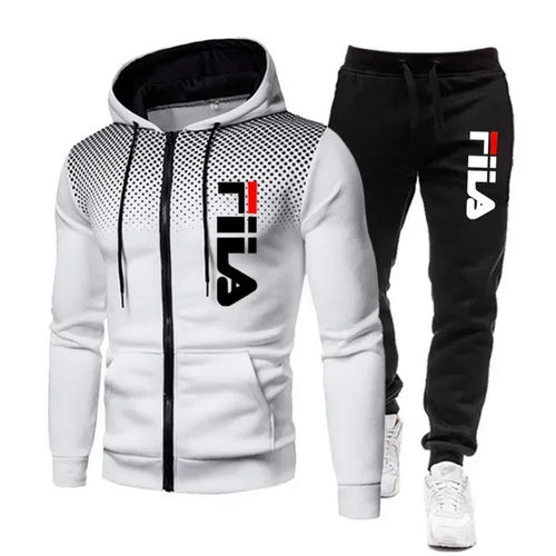 New men's casual jogging fitness sportswear set
