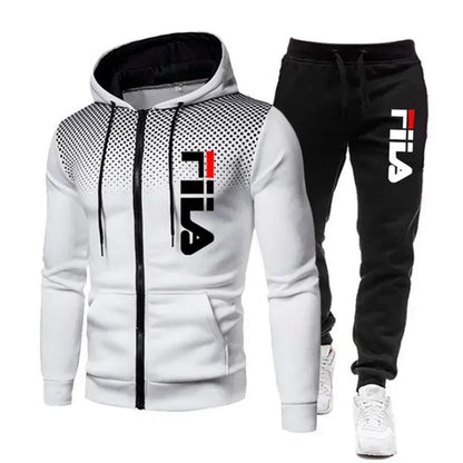 New men's casual jogging fitness sportswear set