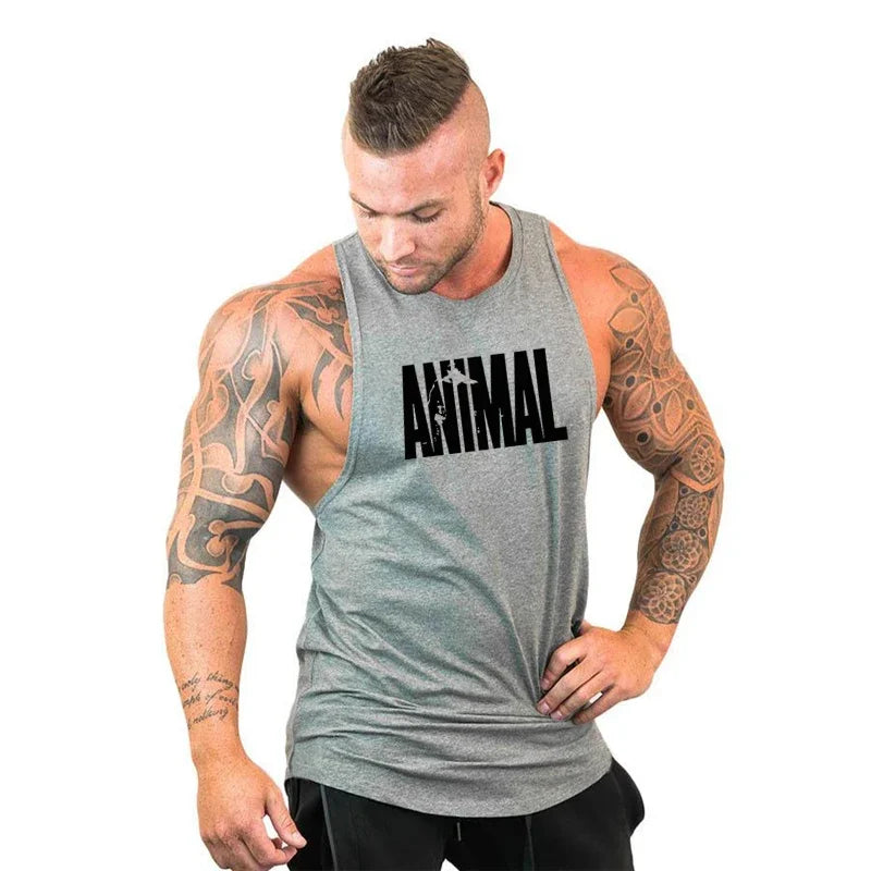 Men Fitness Clothing Men's Bodybuilding Tank