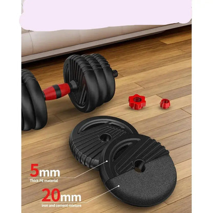 Space Saving Adjustable Dumbbell Set 20-90lbs 24 Hour Sport