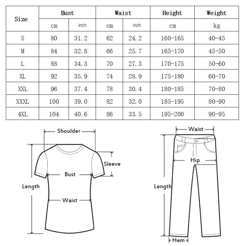 Men's Running Set Gym Jogging