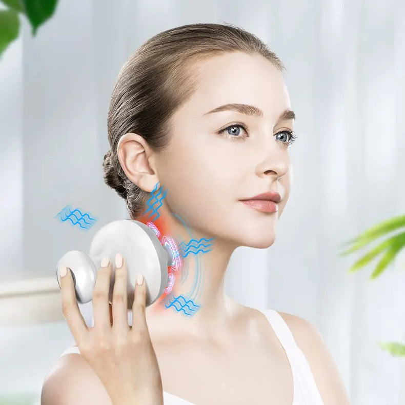 Electric 3D Vibrating Scalp Head & Body Massager