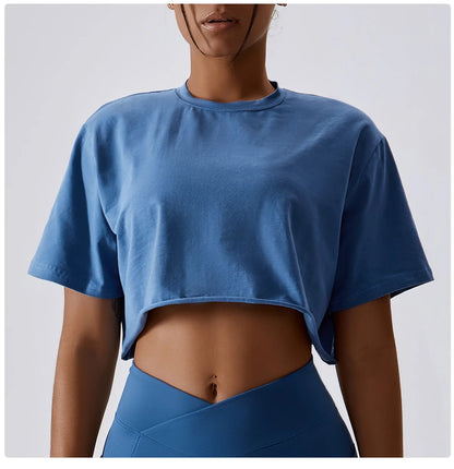 Versatile Fitness Top Loose Sports T-shirt