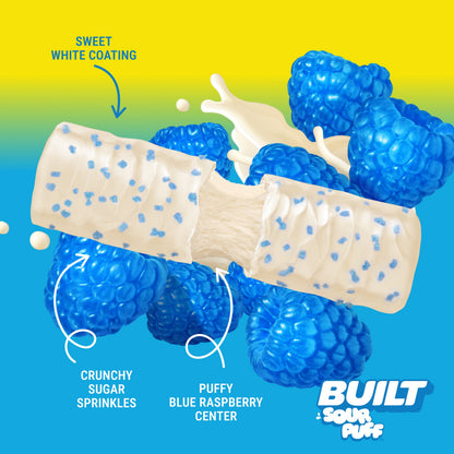 high protein sour puff fitness friendly snack treat