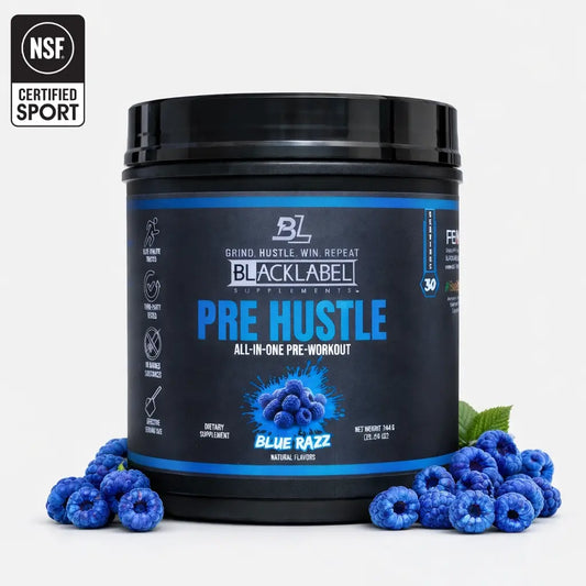 PRE HUSTLE V3 BLACKLABEL Supplements
