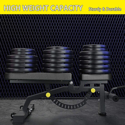 commercial grade fitness bench for gym and home use