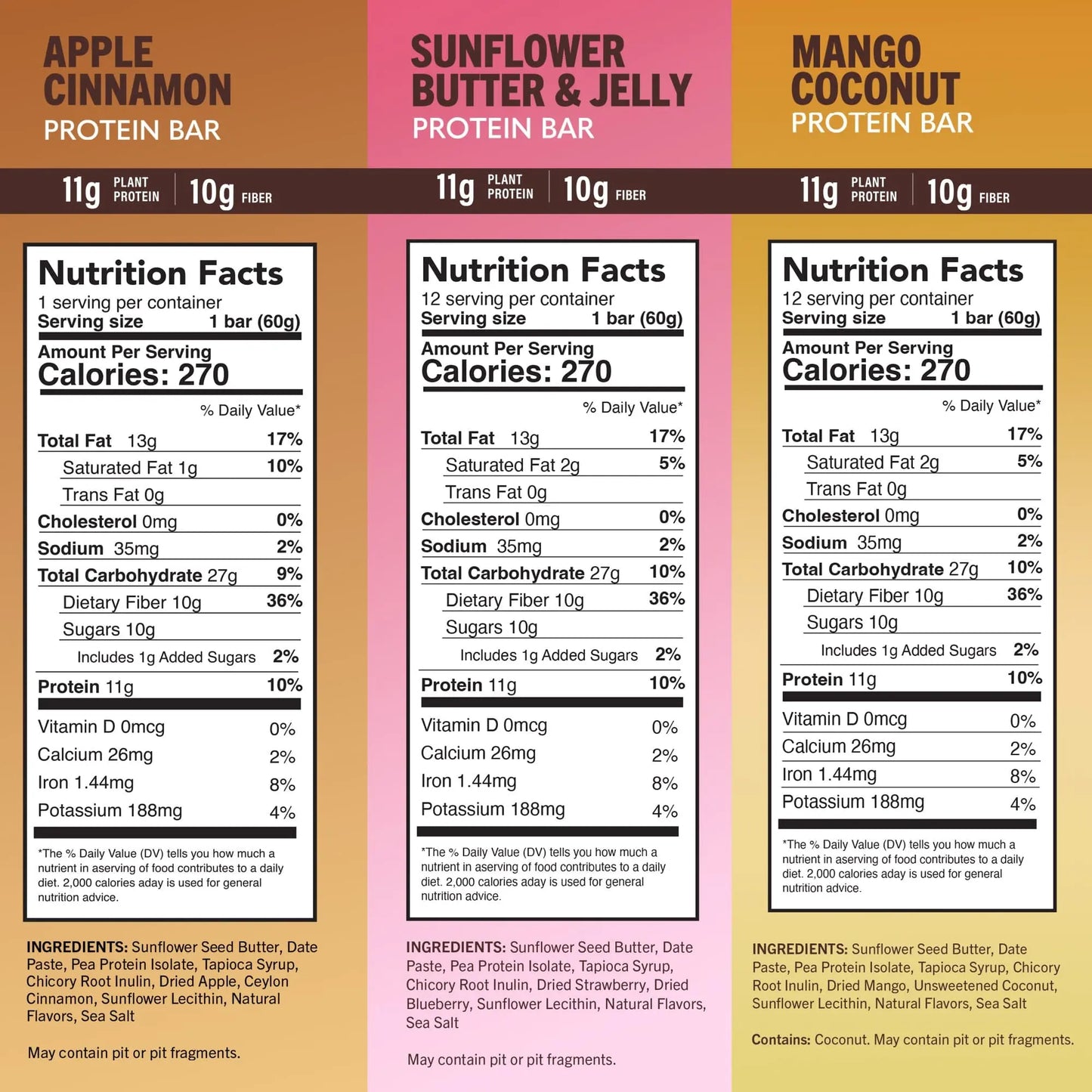 High Protein Bars Variety Pack Amrita Health Foods