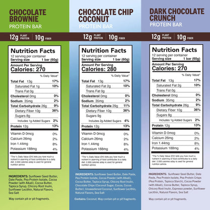 High Protein Bars Variety Pack Amrita Health Foods