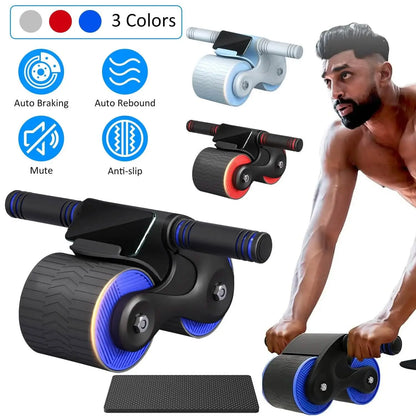Automatic Rebound Anti-Slip AB Roller Wheel DailySale