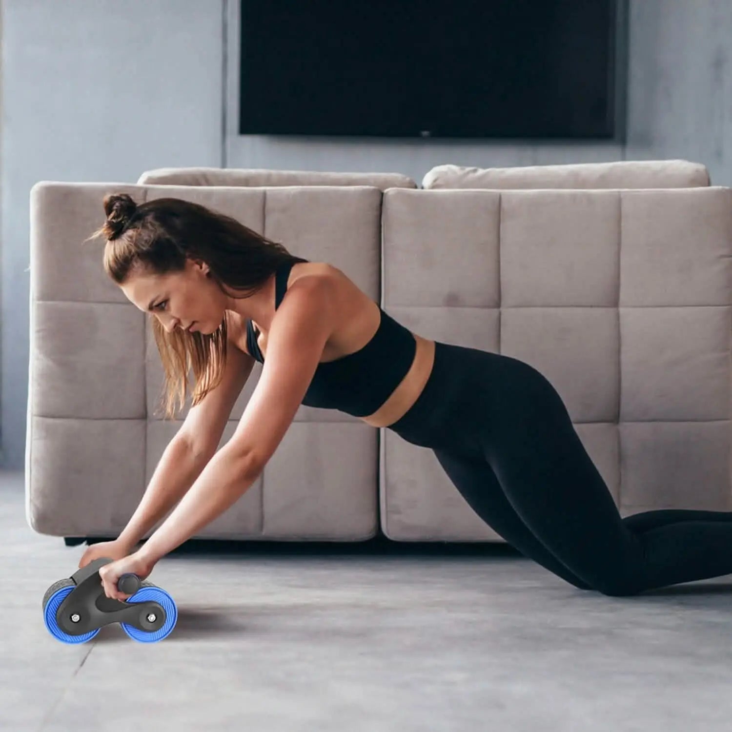 Automatic Rebound Anti-Slip AB Roller Wheel DailySale