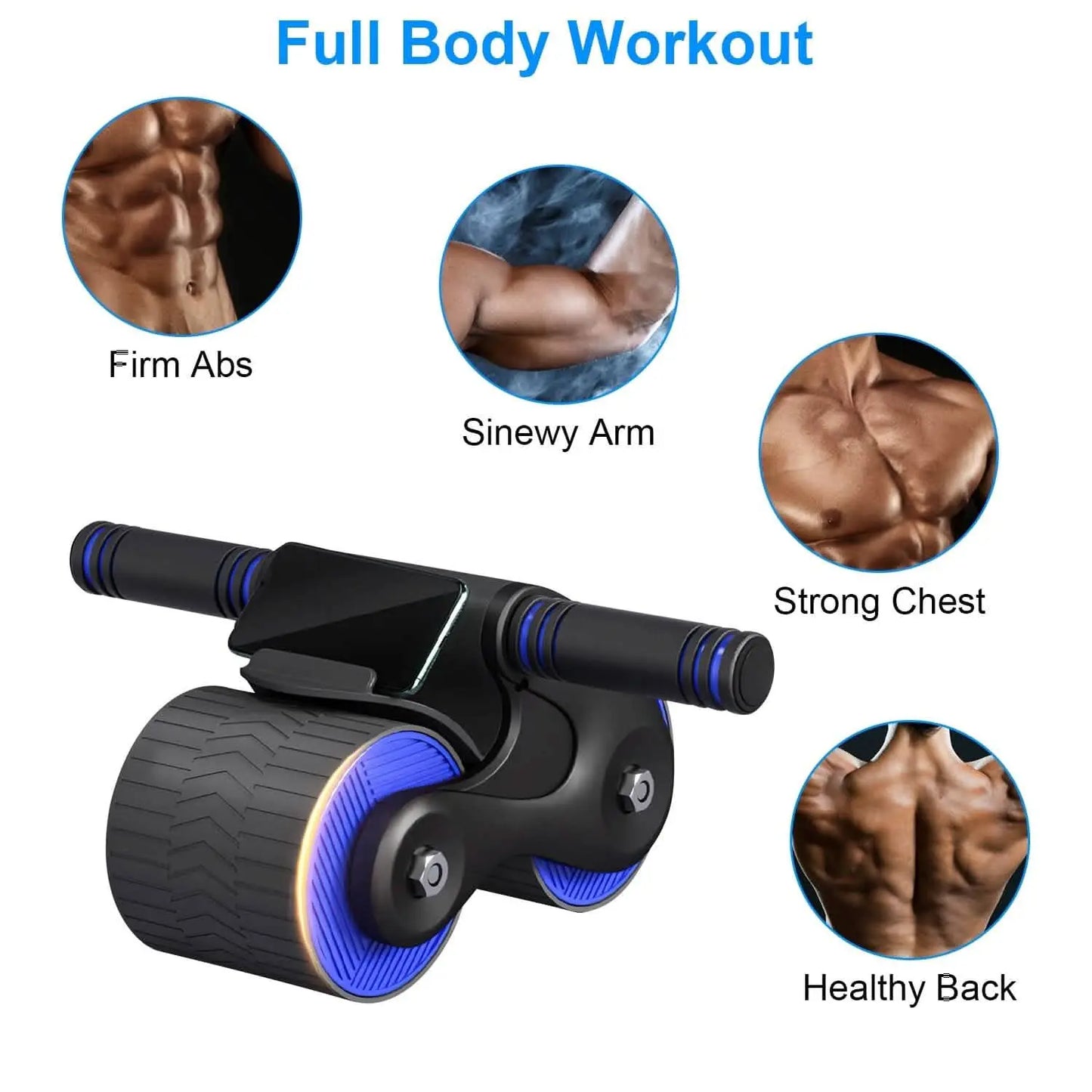 Automatic Rebound Anti-Slip AB Roller Wheel DailySale
