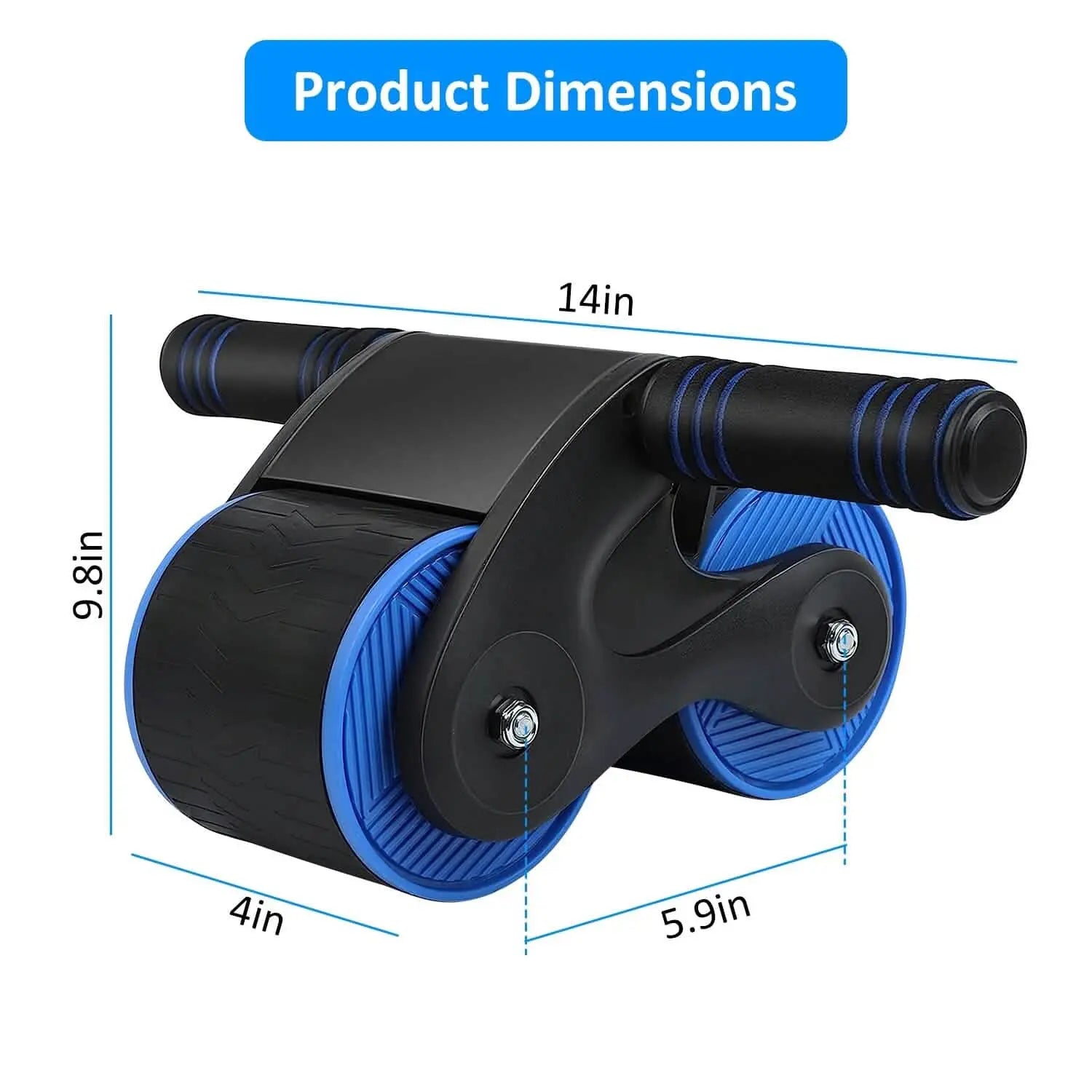 Automatic Rebound Anti-Slip AB Roller Wheel DailySale