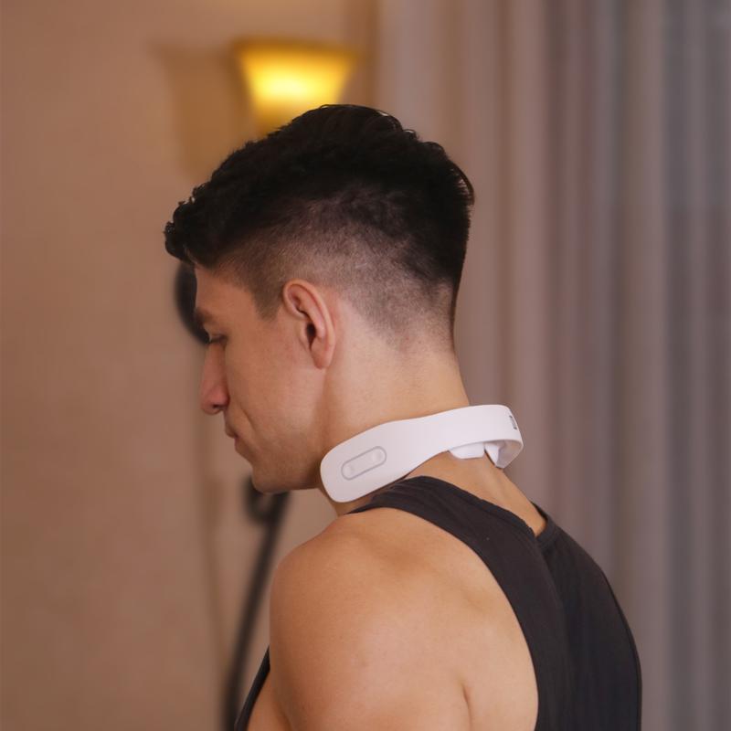 White Intelligent Neck Massager