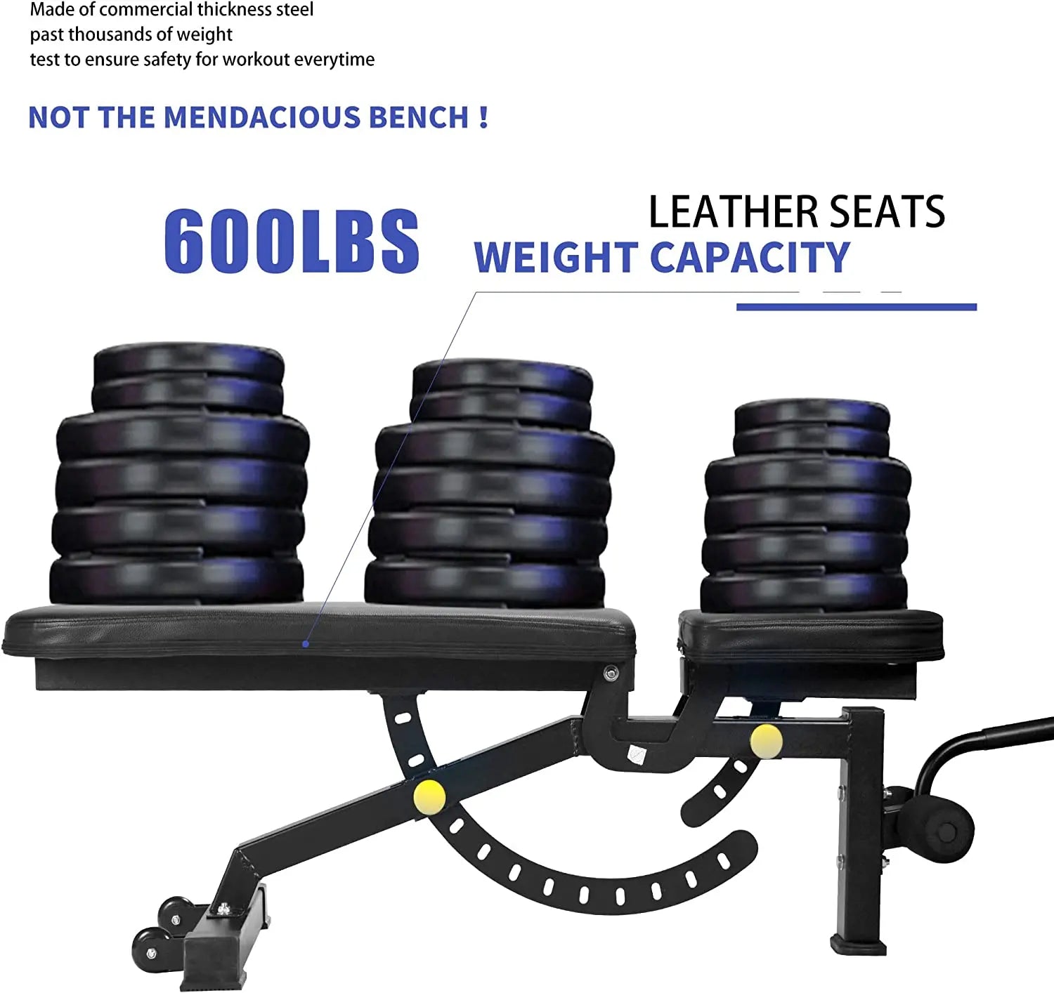 multi position workout bench for dumbbell training
