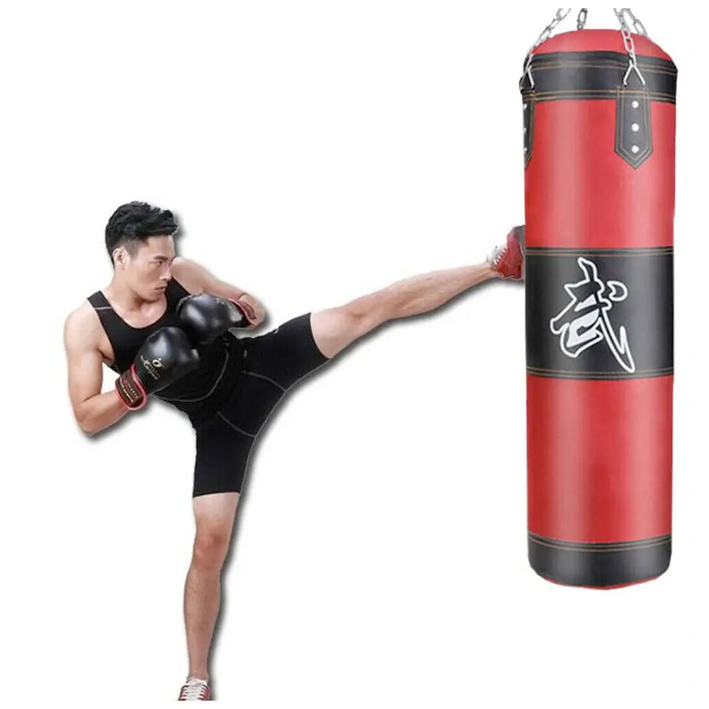 Boxing Trainer Fitness Punching Bag Set Yellow Pandora