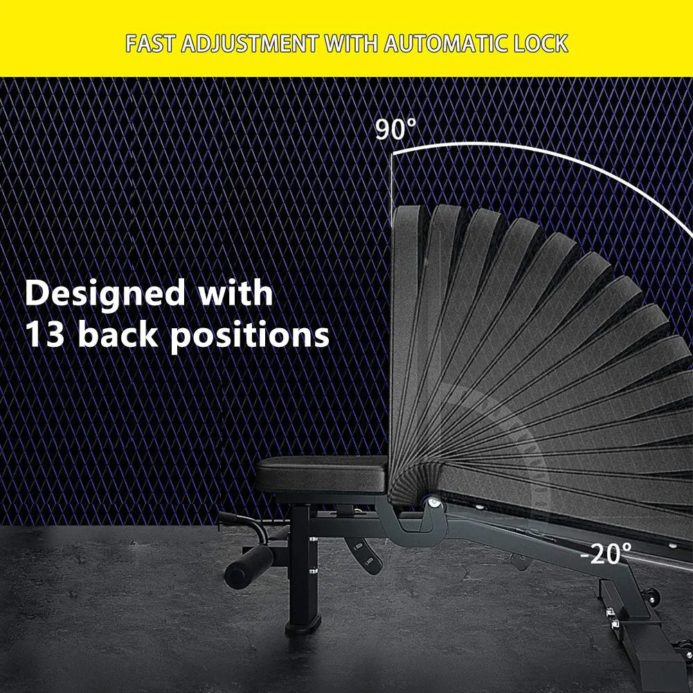 adjustable weight bench for home gym strength training
