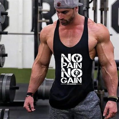 men sleeveless gym shirt breathable workout tank top