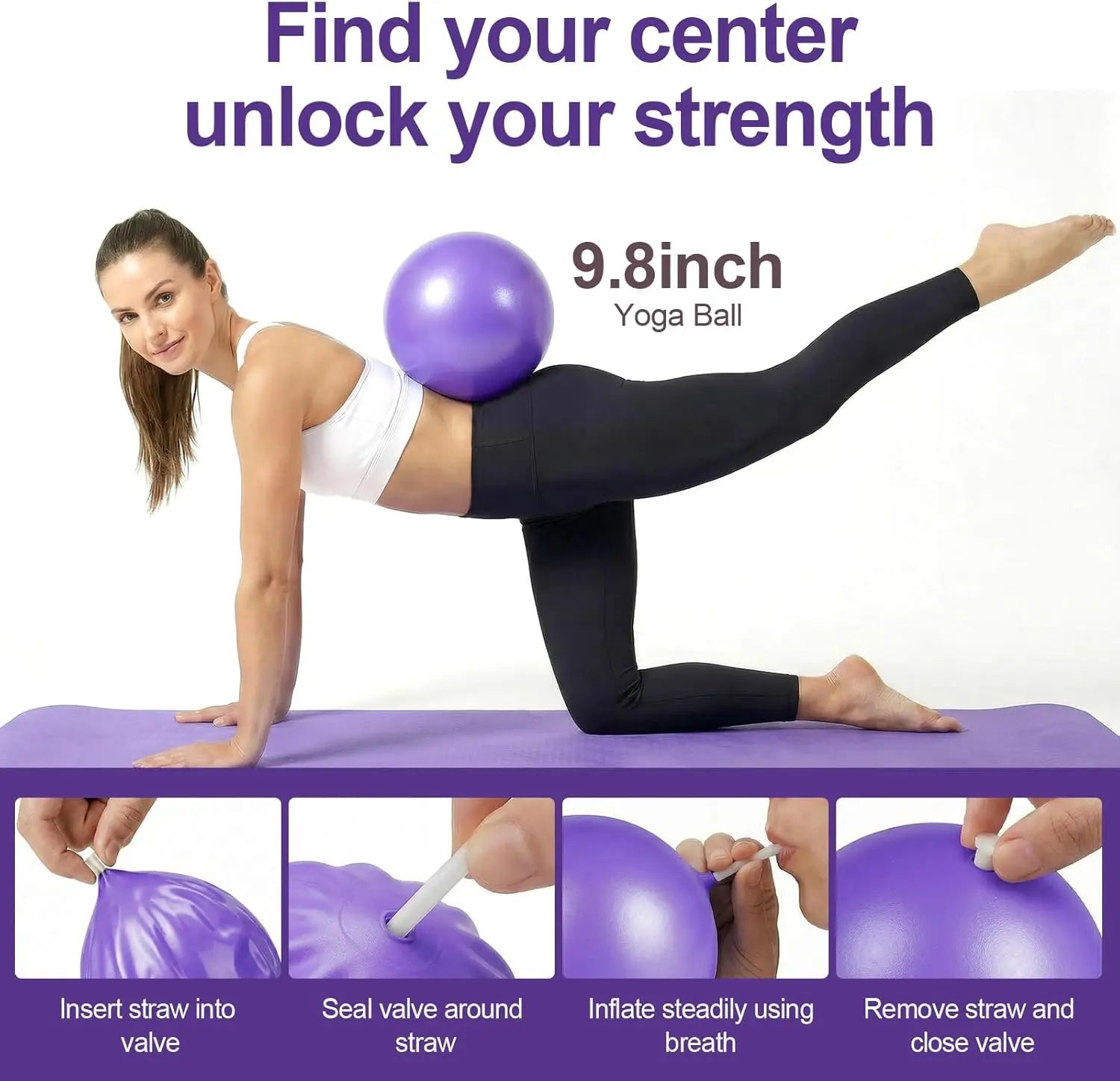 13-Piece Yoga & Pilates Set Sunflower Fields: Where Happiness Grows