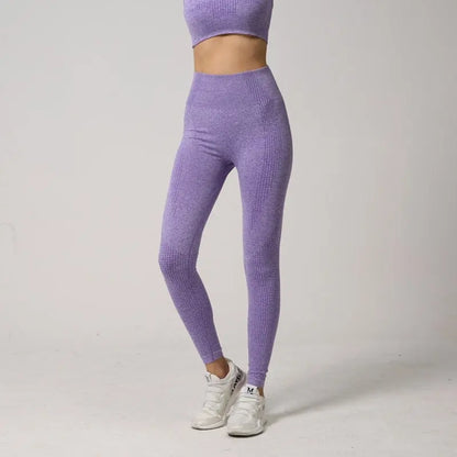 Fitness Running Yoga Pants High Waist Yellow Angel
