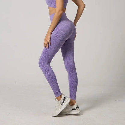 Fitness Running Yoga Pants High Waist Yellow Angel