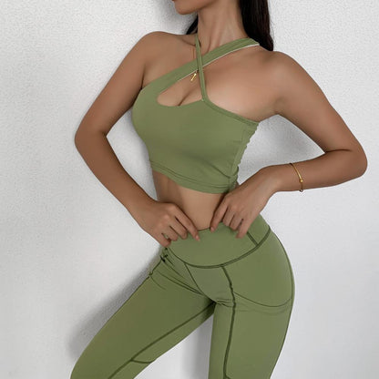 Sportwear Women Yoga Sets Fitness Wear 2peice Suits