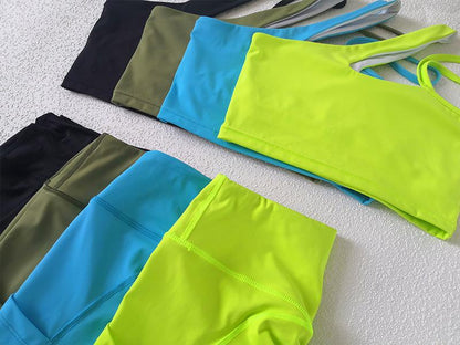 Sportwear Women Yoga Sets Fitness Wear 2peice Suits