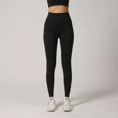 Fitness Running Yoga Pants High Waist Yellow Angel