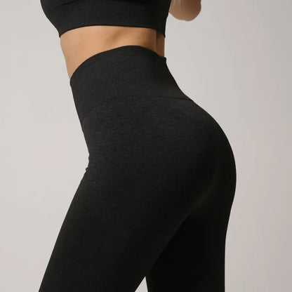 Fitness Running Yoga Pants High Waist Yellow Angel