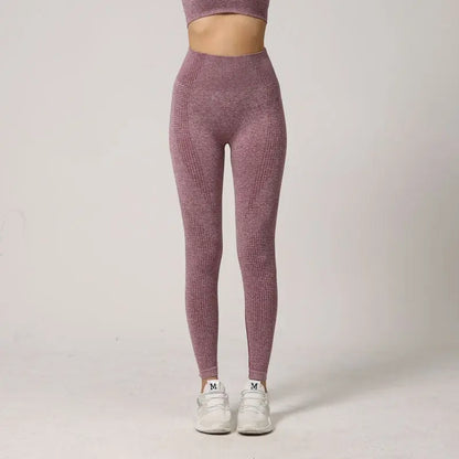 Fitness Running Yoga Pants High Waist Yellow Angel
