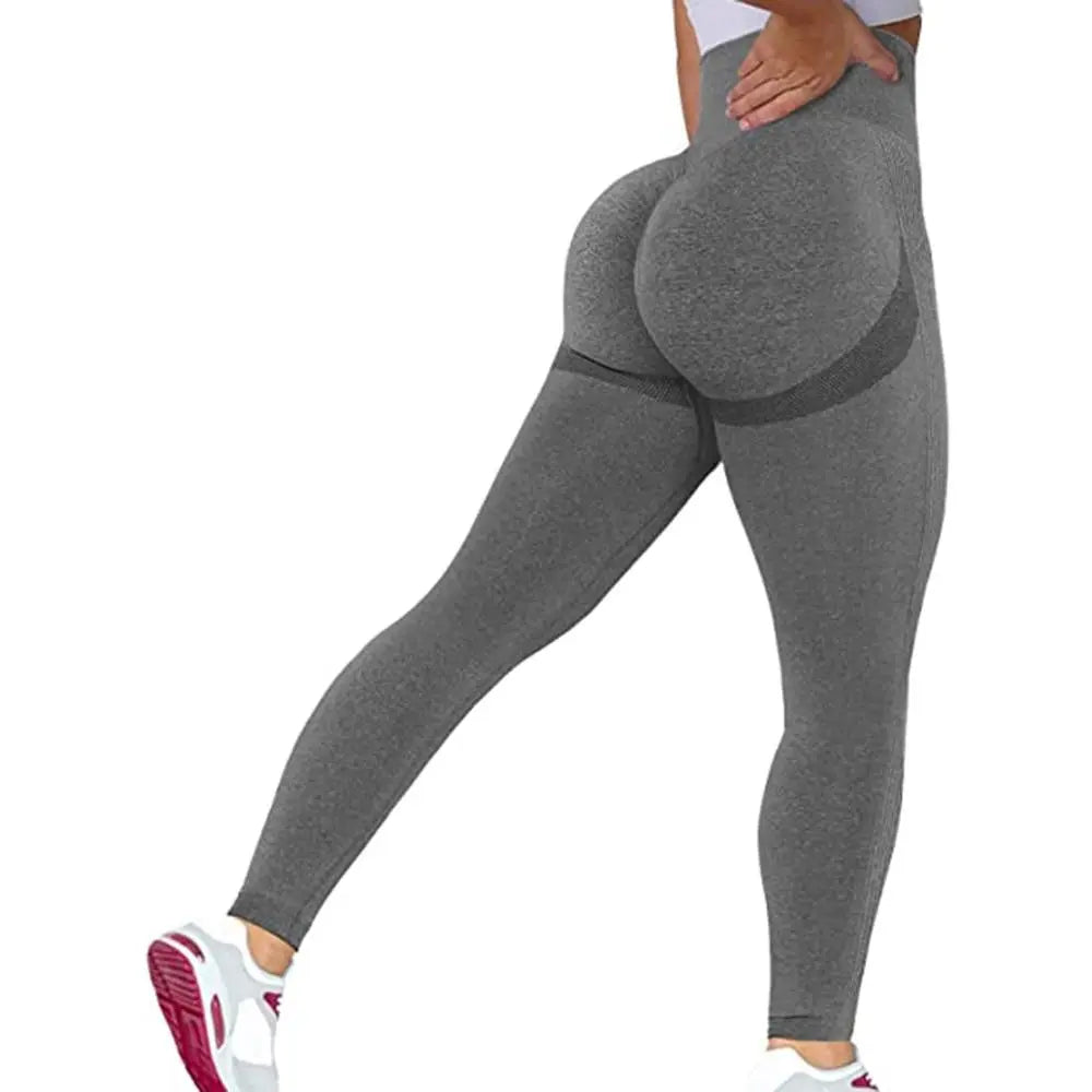 Seamless Yoga Pants Yellow Angel