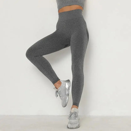 Seamless Yoga Pants Yellow Angel