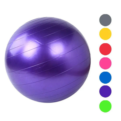 anti burst yoga ball for core strength and balance training
