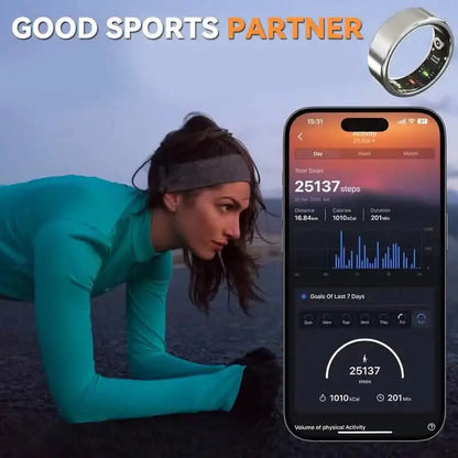 Smart Ring Fitness Assistant DailySale
