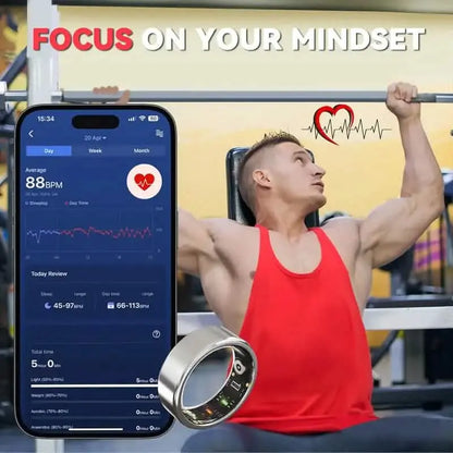 Smart Ring Fitness Assistant DailySale