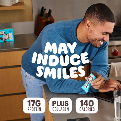 soft marshmallow protein bar with chocolate shell coating