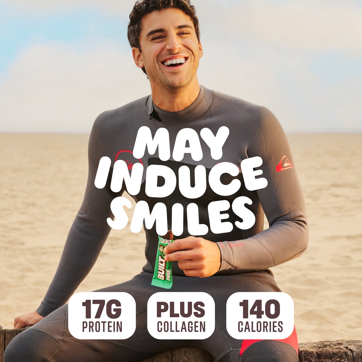 refreshing mint flavored protein puff chocolate treat