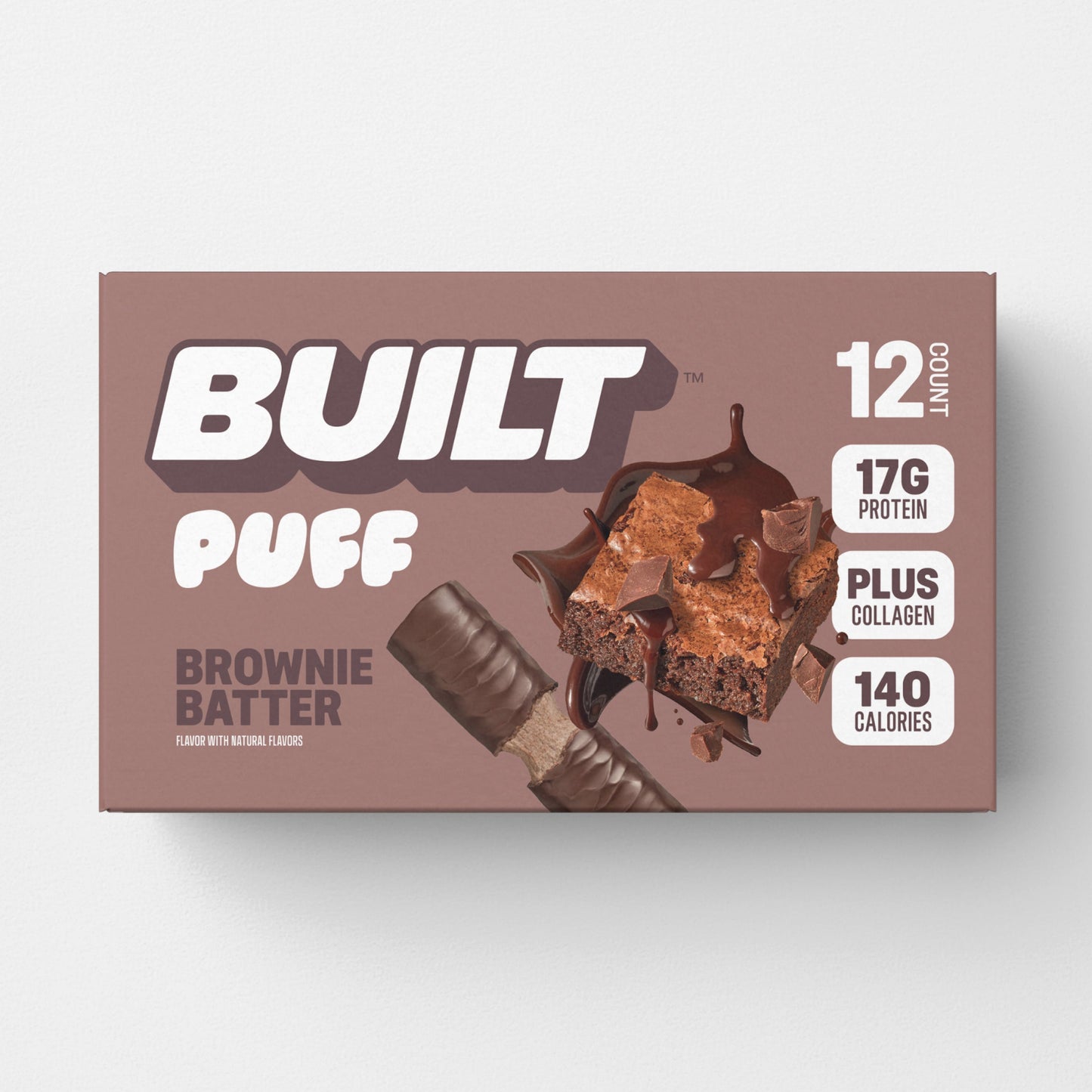 gluten free chocolate protein puff with marshmallow texture
