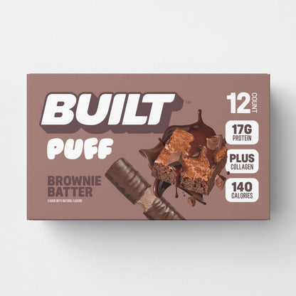 gluten free chocolate protein puff with marshmallow texture
